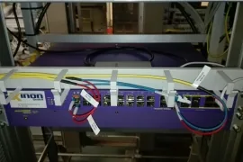 XINON Patchpanel mit Glasfaseranschlüssen im Rack